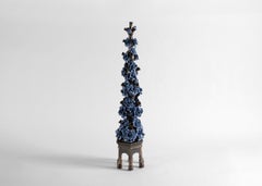 Matthew Soloman, Tulipiere con smalto metallico e blu, Stati Uniti d'America