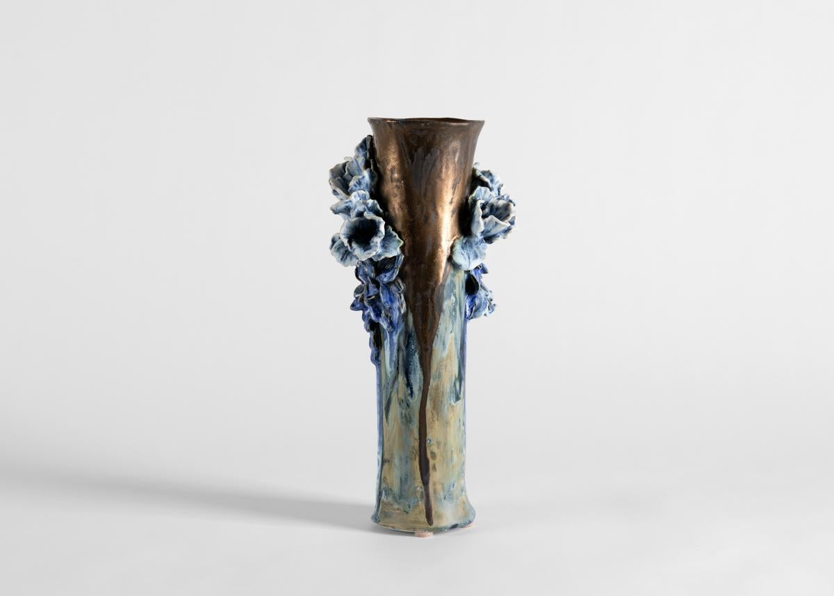 American Matthew Solomon, Glazed Ceramic Vase, United States
