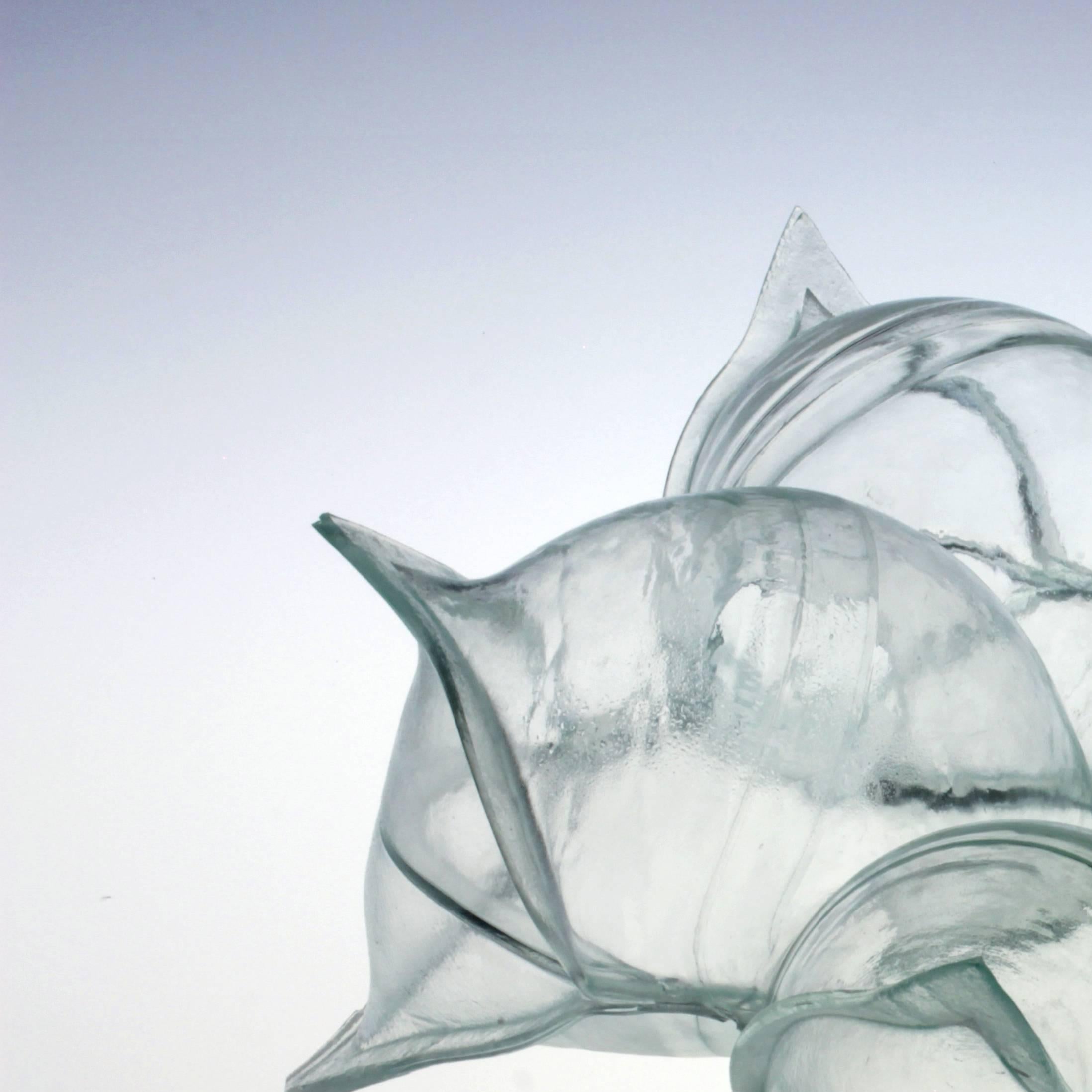  Matthew Szösz, untitled (inflatable) no. 80, 2018, glass - Sculpture by Matthew Szosz