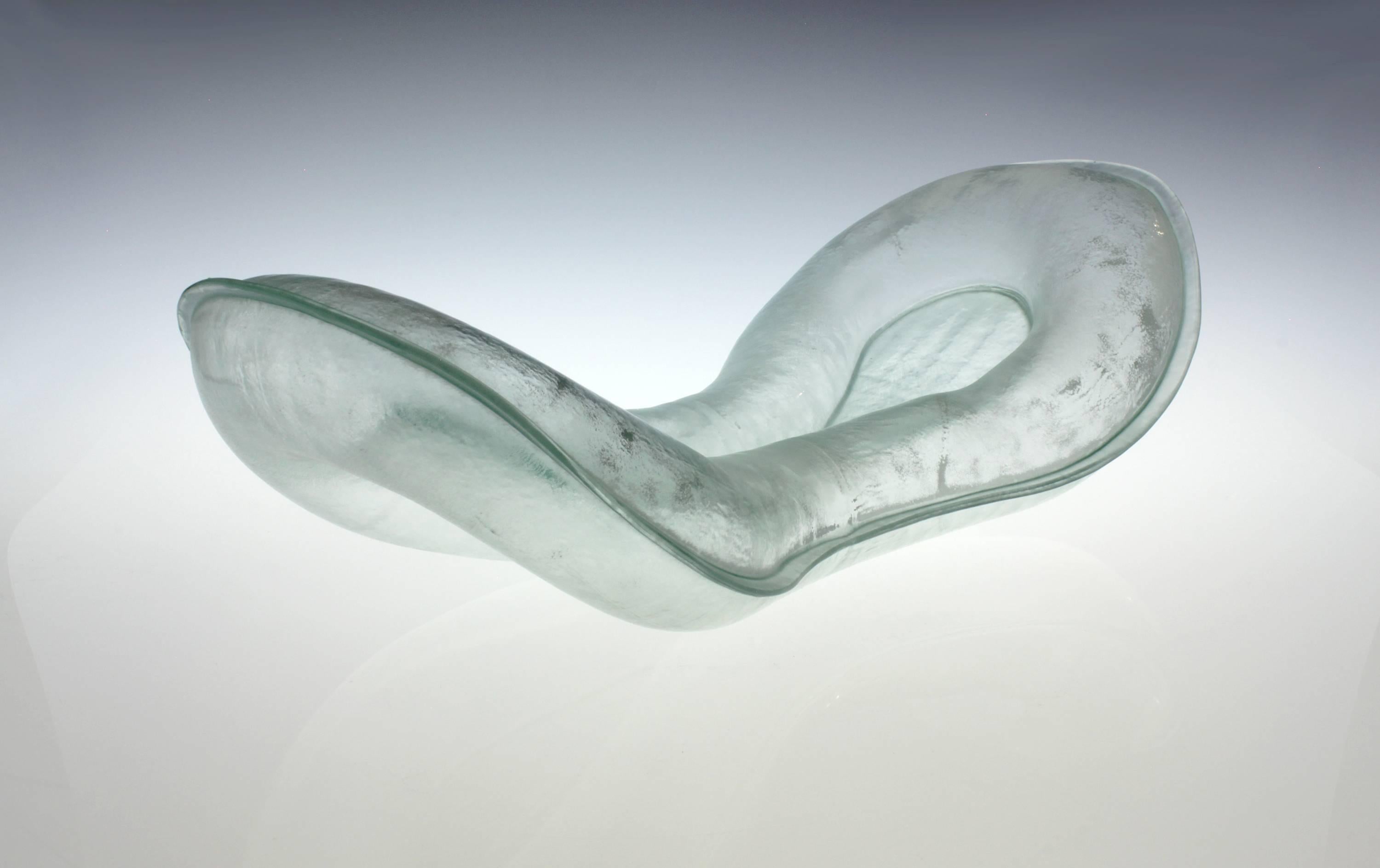 Matthew Szosz Abstract Sculpture -  Matthew Szösz, Amplexus, 2018, glass