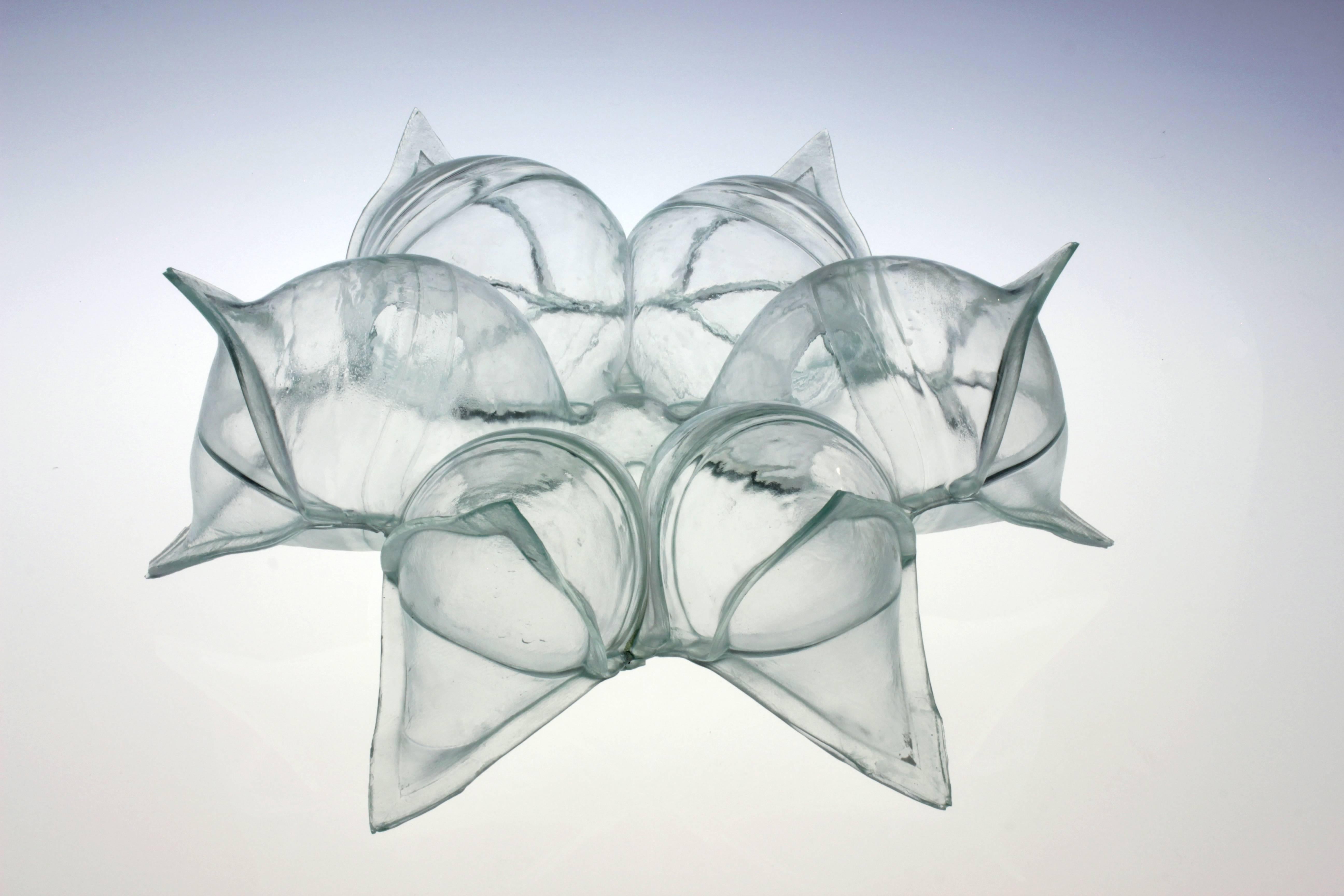 Matthew Szosz Abstract Sculpture -  Matthew Szösz, untitled (inflatable) no. 80, 2018, glass