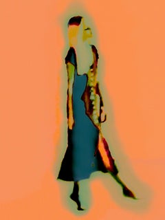 Ritratto di ballerina Florissant ispirato a David Hockney