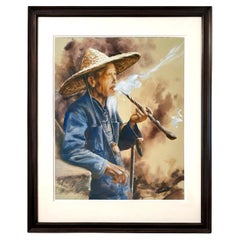 William Matthews Uomo che fuma la pipa