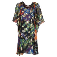 Matthew Williamson Belted Silk Blend Mini Dress Uk 8