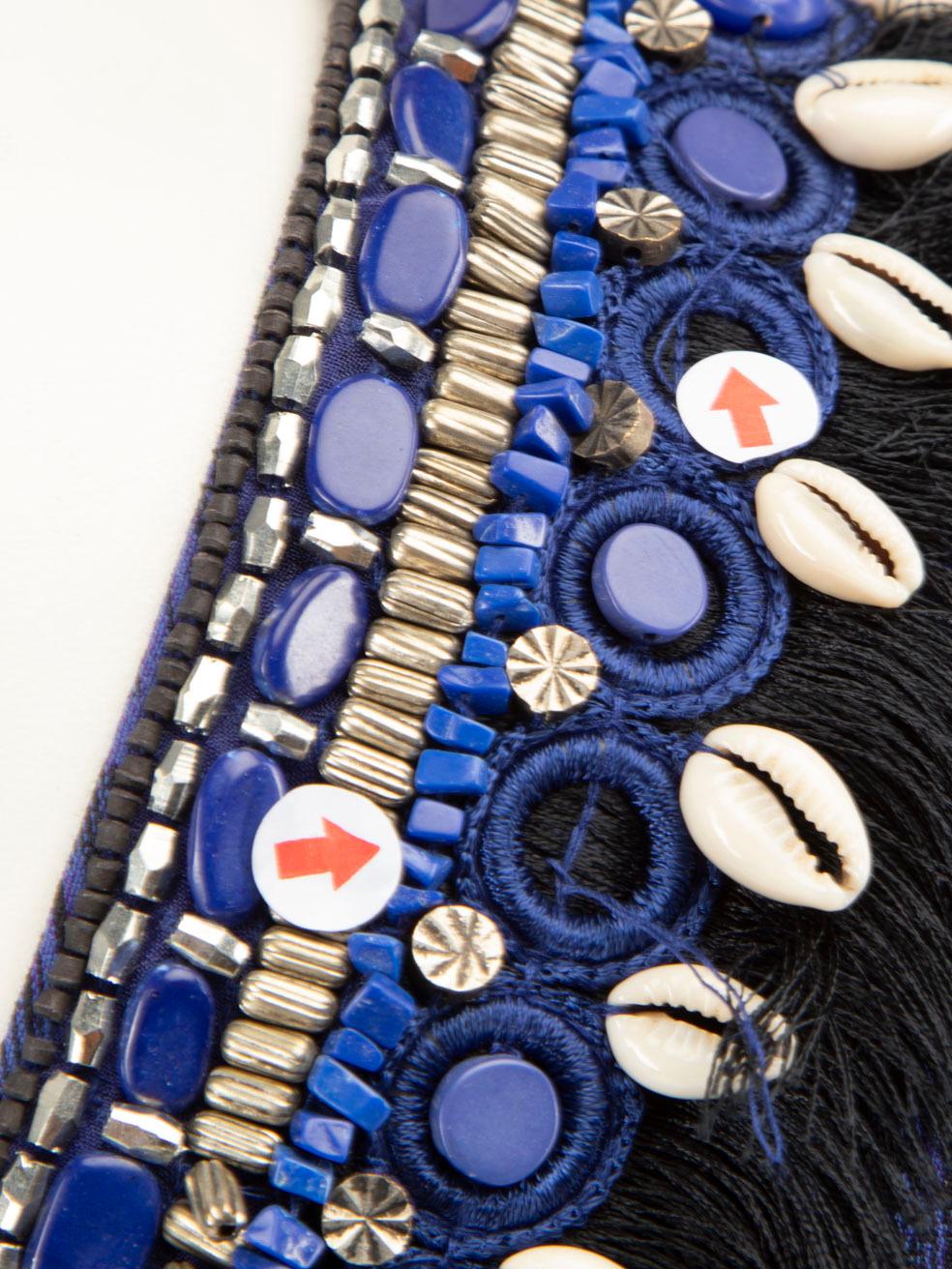 Matthew Williamson Blue Sleeveless Printed Dress Size S For Sale 1