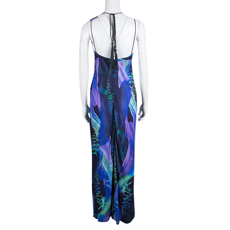 From the label of Matthew Williamson, this maxi dress is a classy piece to own. Made from quality fabric, this dress is second to none. This multicolor dress has bird prints all over, a V neckline and ties with tassels.

Includes: The Luxury Closet