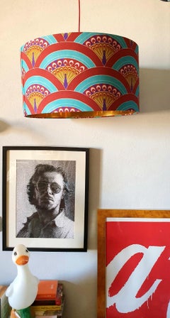 Matthew Williamson for Les-Ottomans Peacock Lampshade