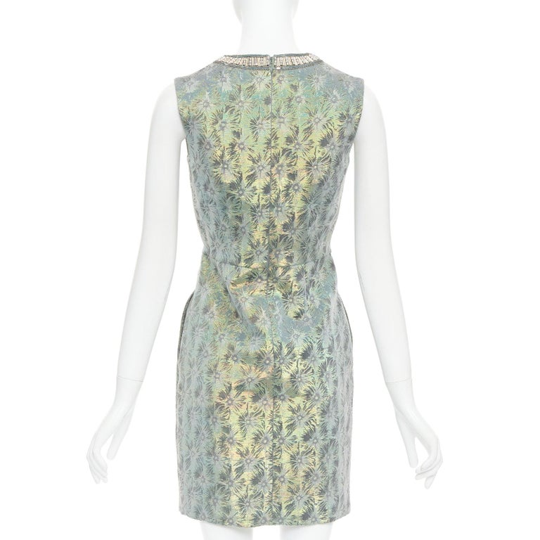 matthew williamson sequin dress Matthew Williamson Black Silk Floral Pattern Sequin Embellished Dress S Matthew Williamson