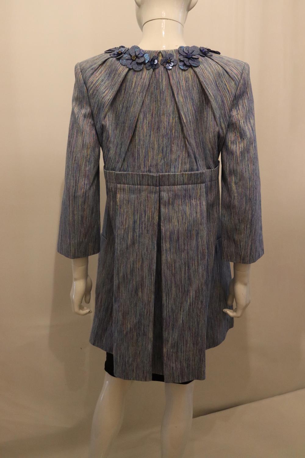 Nero A. Matthewson, Cappotto blu primavera/estate della linea principale in vendita