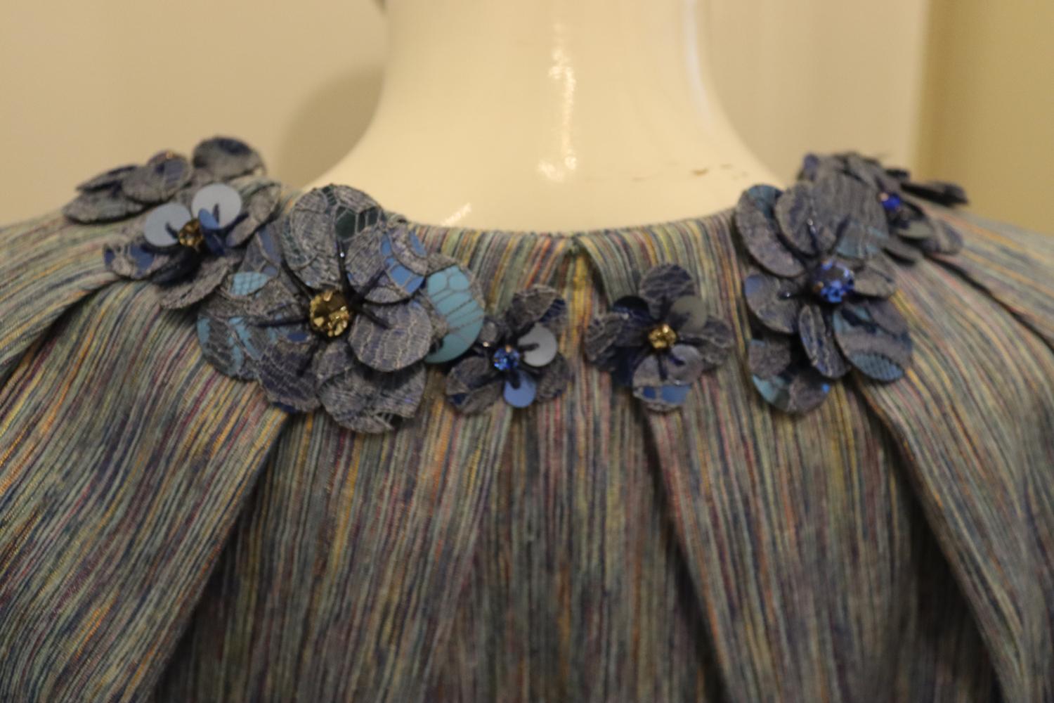 Donna A. Matthewson, Cappotto blu primavera/estate della linea principale in vendita
