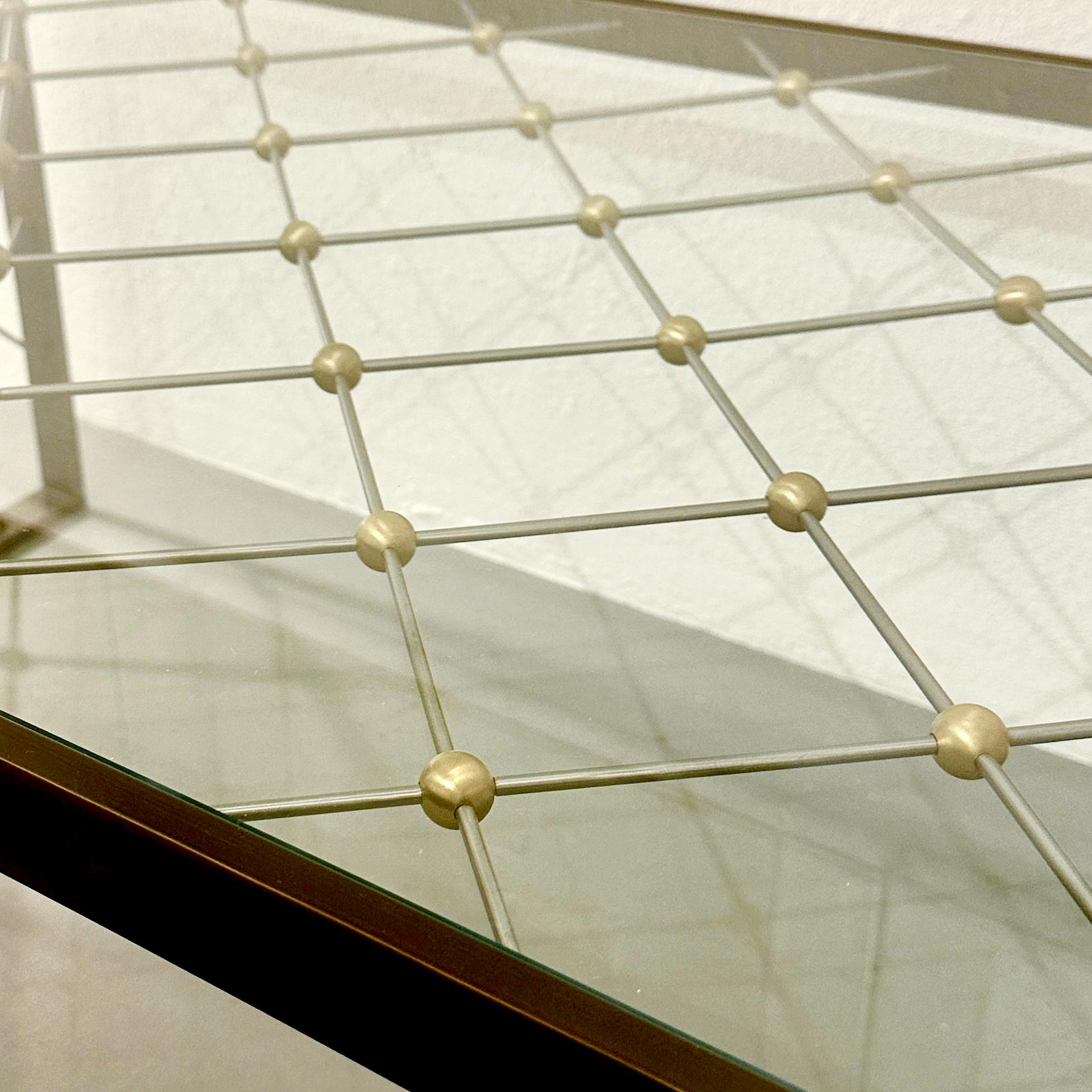 Brass Matthews and Parker Custom Tour Eiffel Coffee Table, ca 2005 For Sale