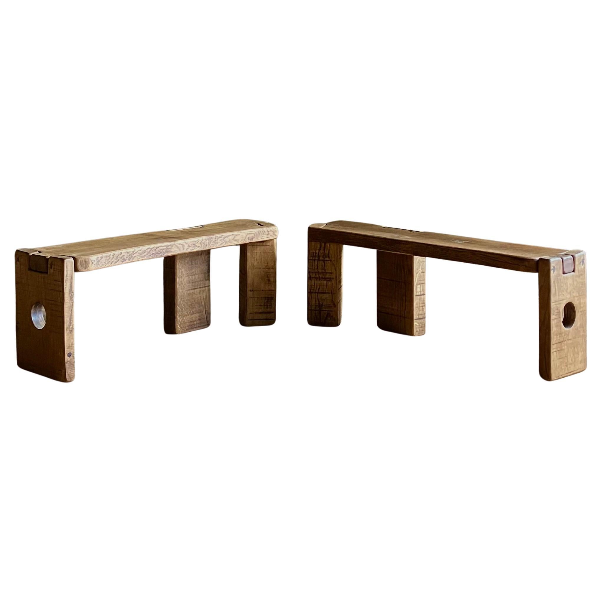 Francese Panchina per bambini Matthias Biberon in Oak in vendita