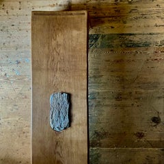 Matthias Biberon Low Table, Oak, Walnut & Schist 2023