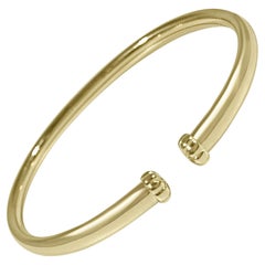 Matthia's & Claire Flexi Kollektion Gelbgold Manschettenarmband