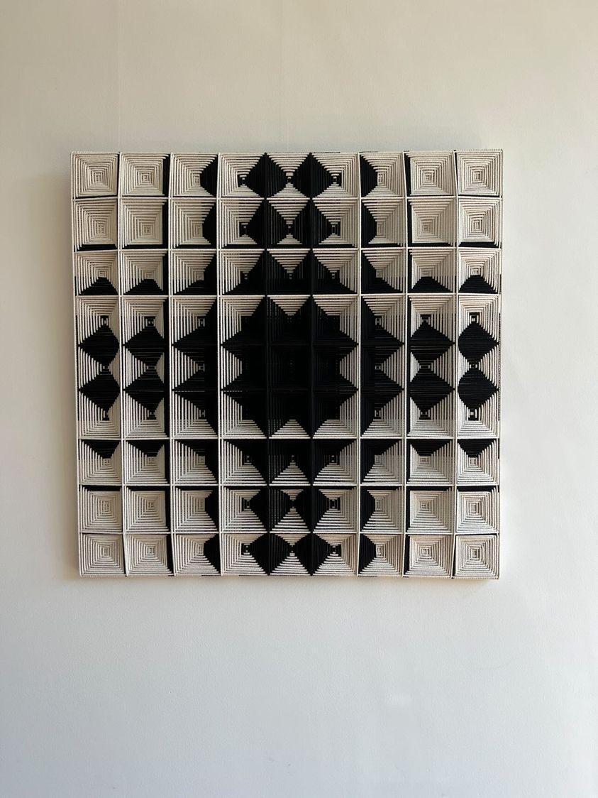 Grid, Contemporary Art, Textile Art, 21st Century 1