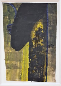 Composition gestuelle abstraite sans titre