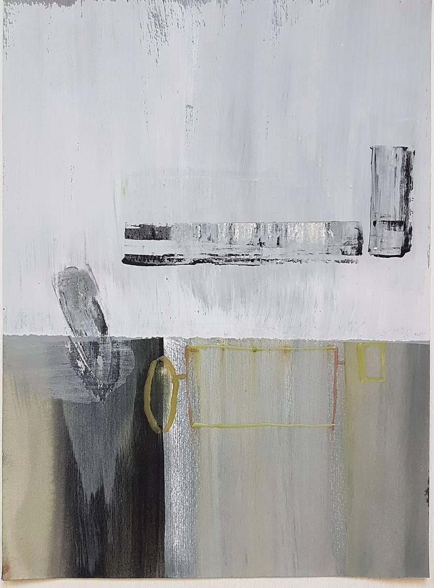 Untitled Gestural Abstract Composition - Painting by Matthias Kohlmann
