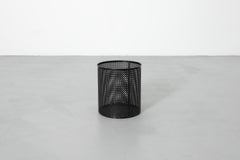 Matthieu Mategot for Artimeta (attr) Black Enameled Waste Basket
