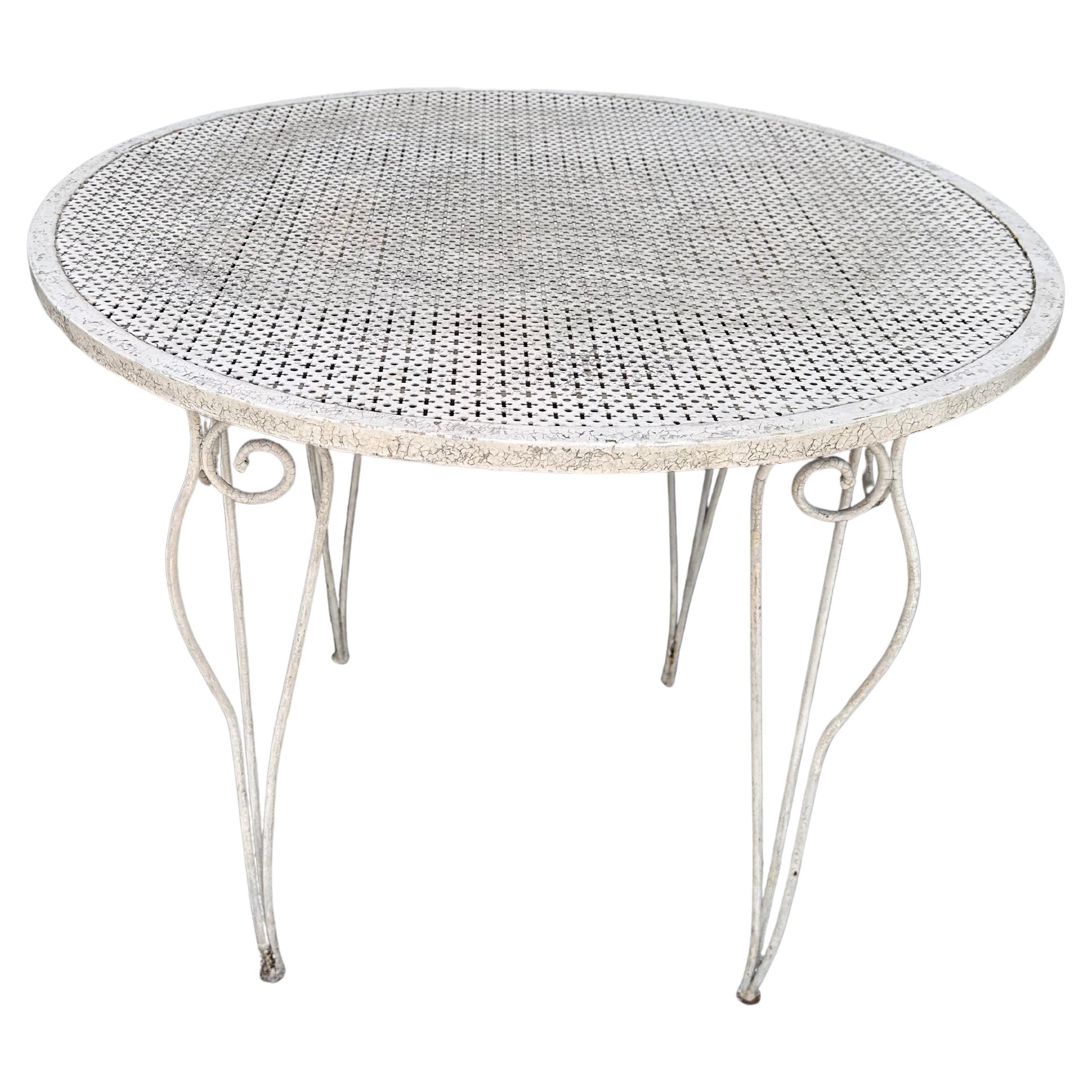 Matthieu Mategot style garden Table