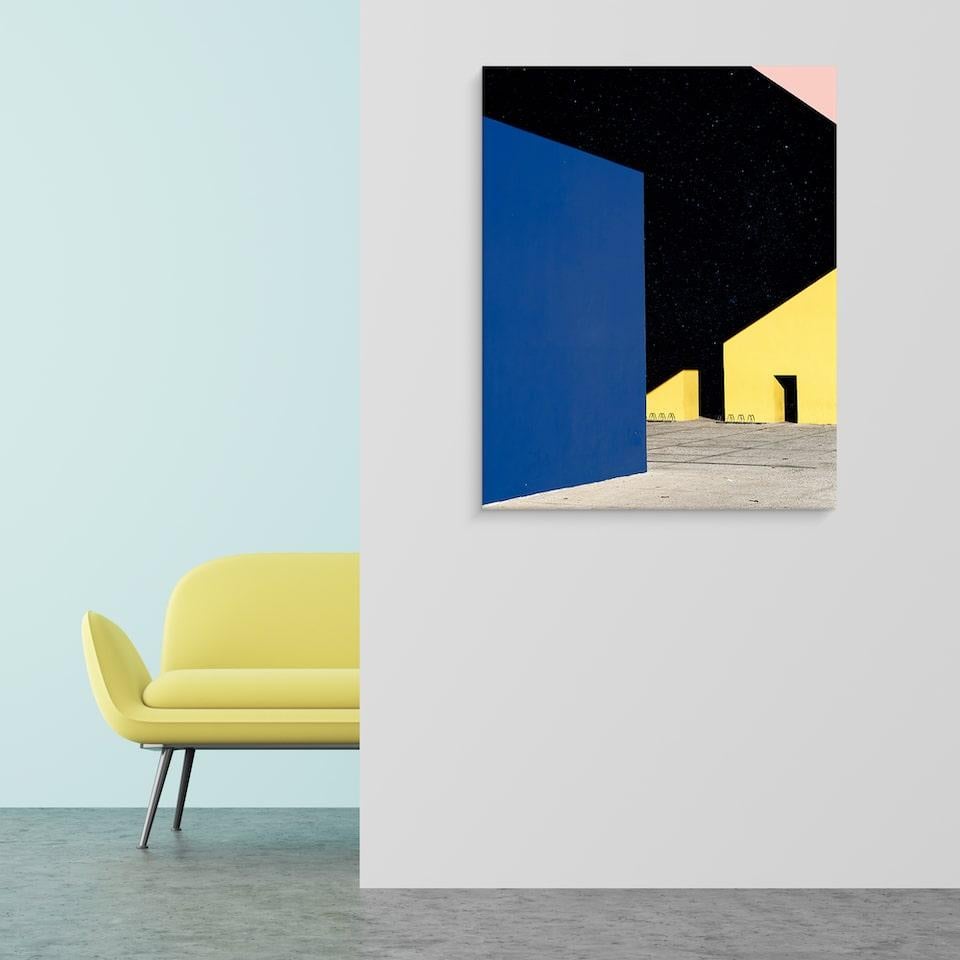 N°3, Illusionen von Matthieu Venot - Nahaufnahmen, Architektur, Farben im Angebot 2