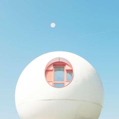 Travel/Happiness I by Matthieu Venot - Abstract photography, architecture, moon