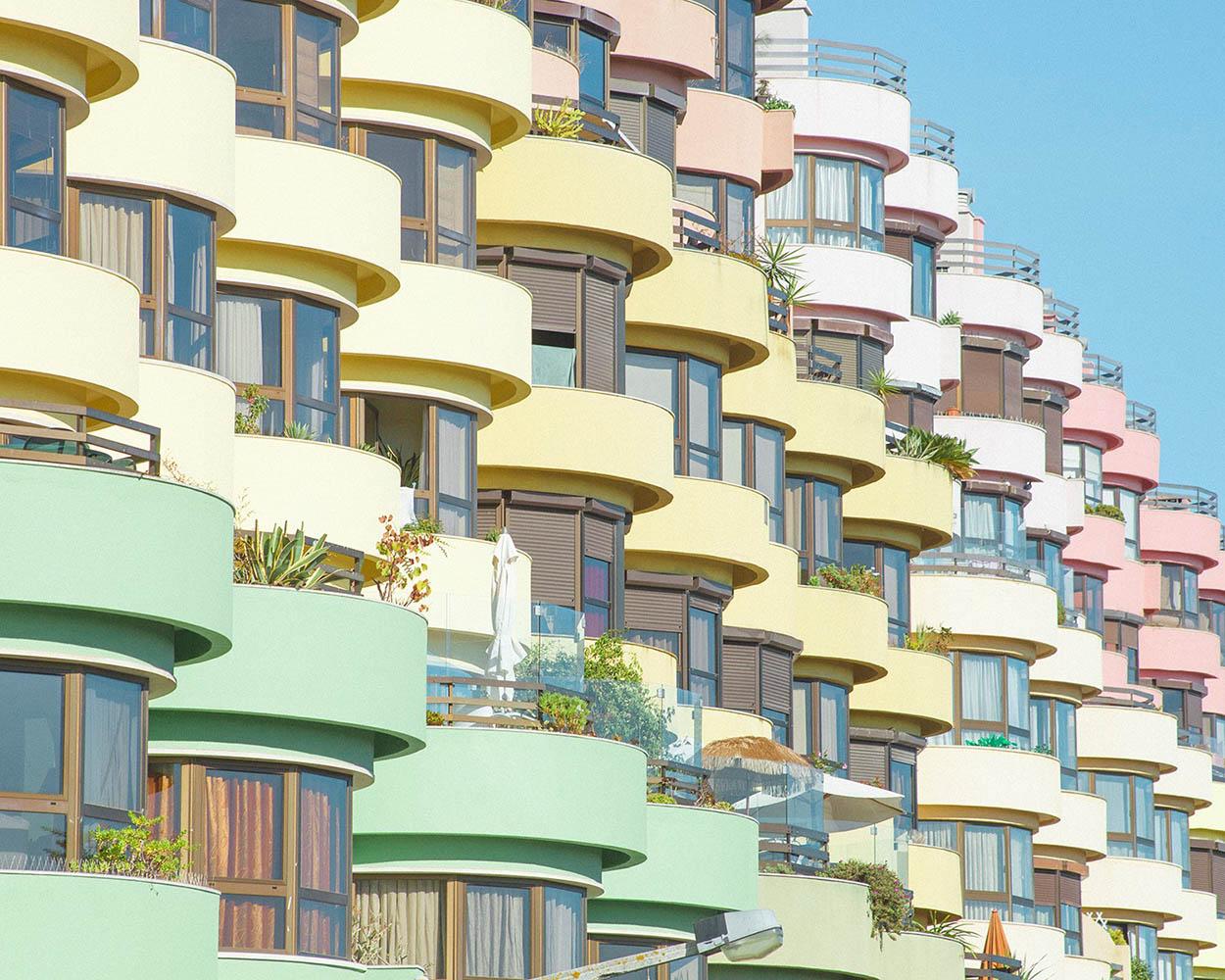 Travel/Happiness II by Matthieu Venot - Photography, architecture, pastel