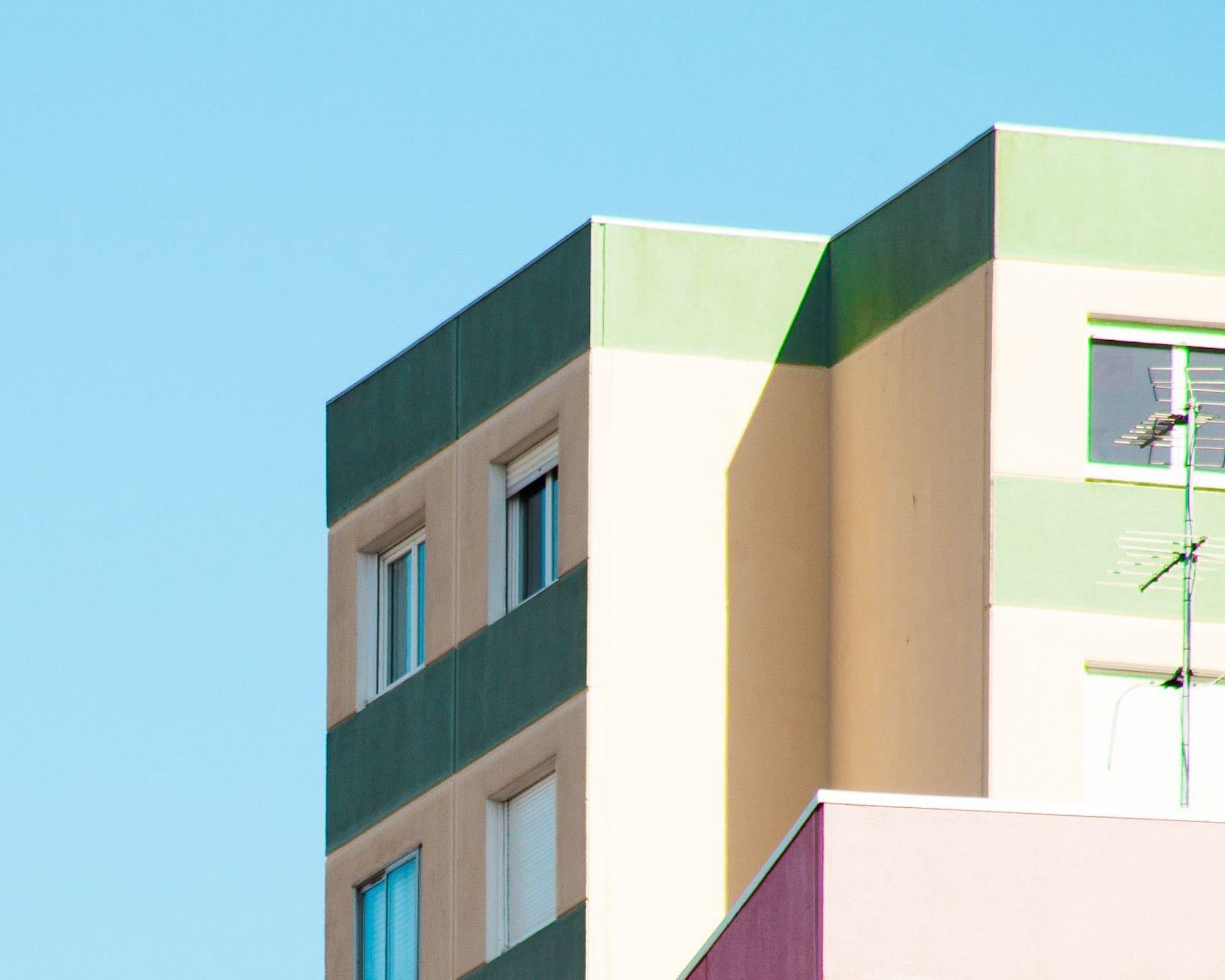 Sin título I de Matthieu Venot - Fotografía abstracta, arquitectura, edificio, cielo en venta 2