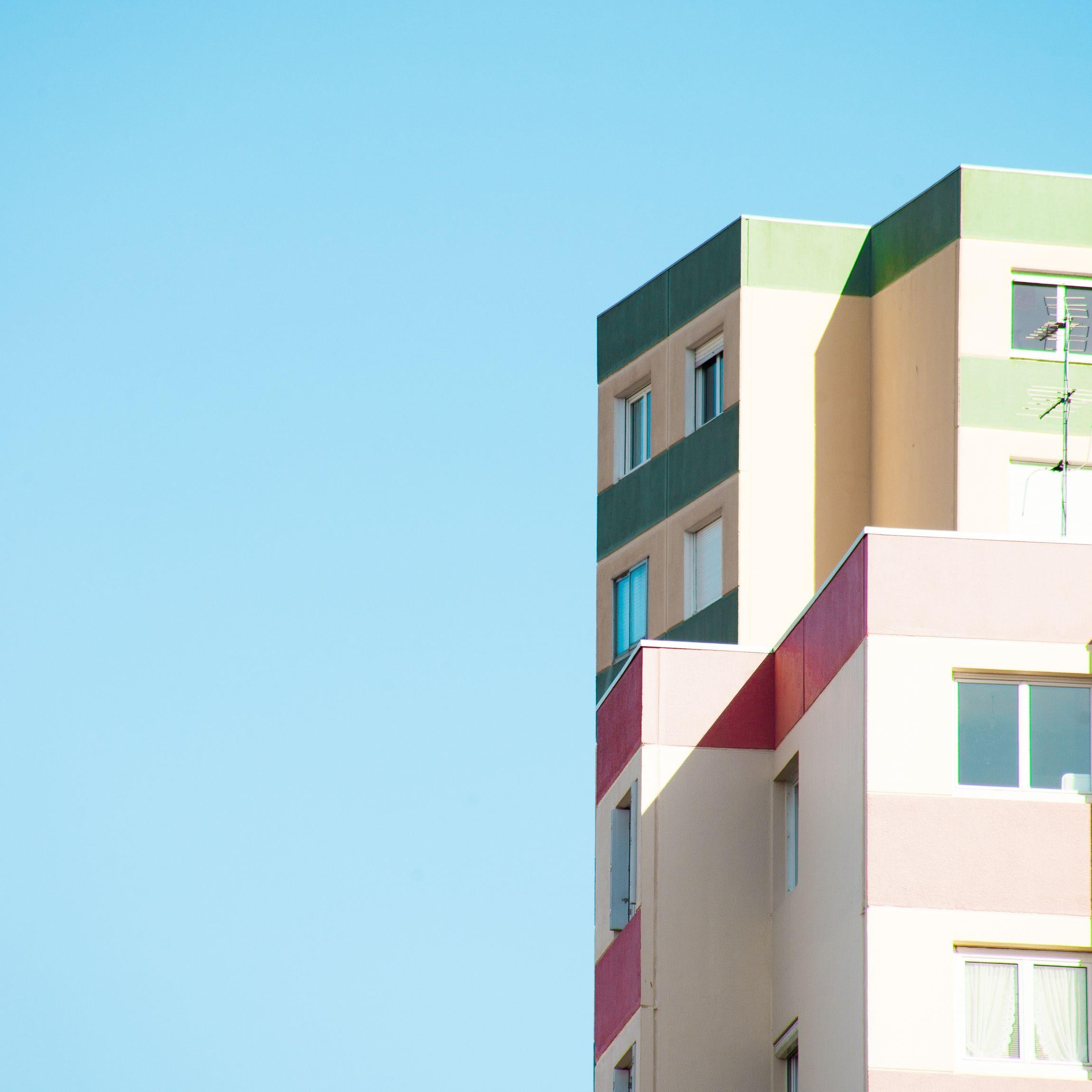 Sin título I de Matthieu Venot - Fotografía abstracta, arquitectura, edificio, cielo