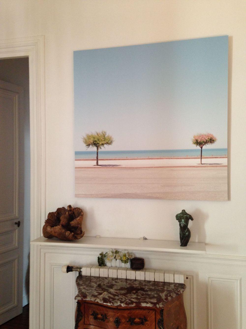 Untitled I by Matthieu Venot - landscape photography, beach, horizon, blue sea For Sale 1