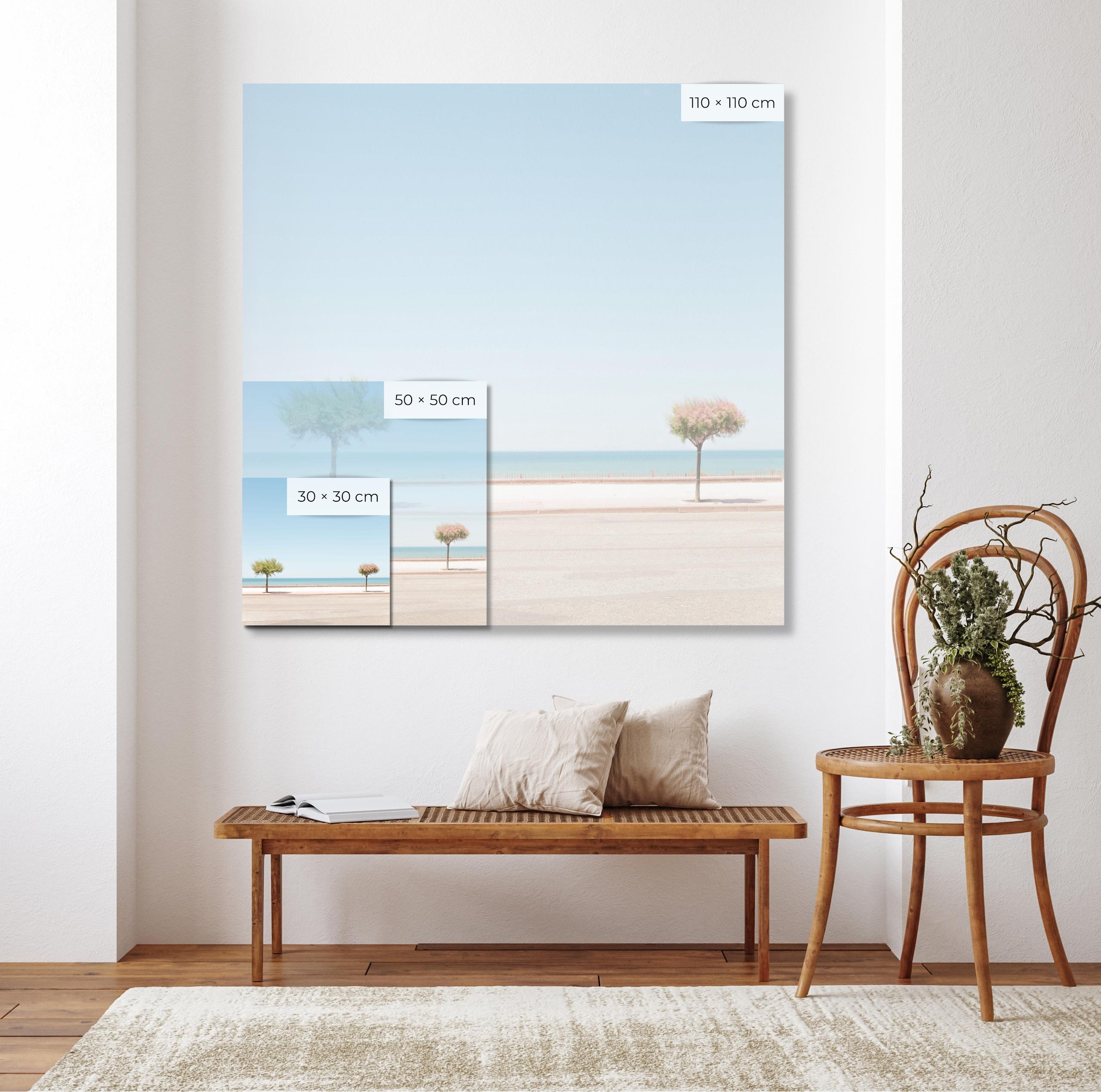 Ohne Titel I von Matthieu Venot – Landschaftsfotografie, Strand, Horizont, blaues Meer im Angebot 2