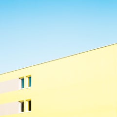 Sin título IV de Matthieu Venot - Fotografía abstracta, arquitectura, amarillo, cielo