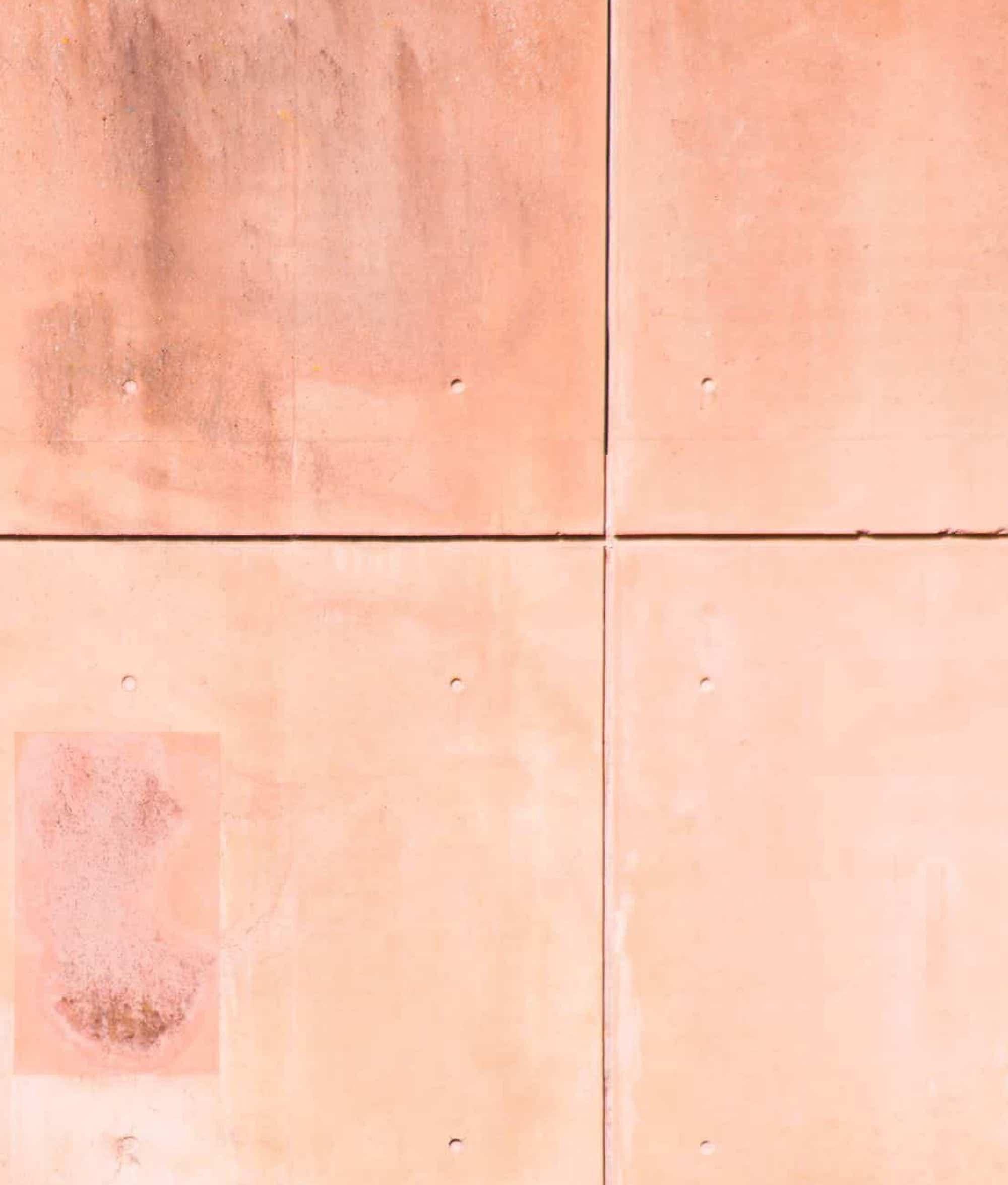 Untitled XII by Matthieu Venot - Abstract photography, architecture, pink wall For Sale 2