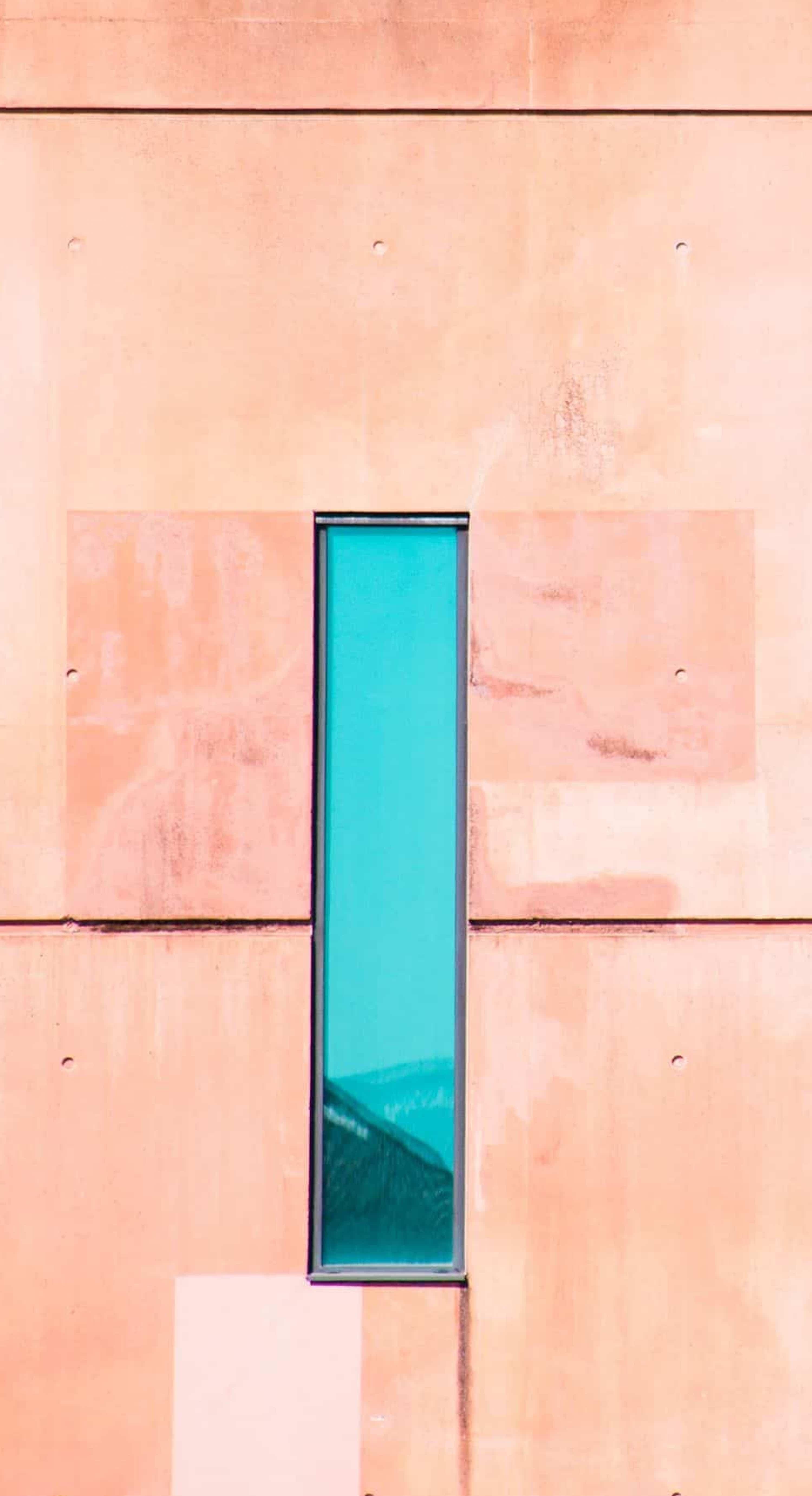 Sin título XII de Matthieu Venot - Fotografía abstracta, arquitectura, pared rosa en venta 3