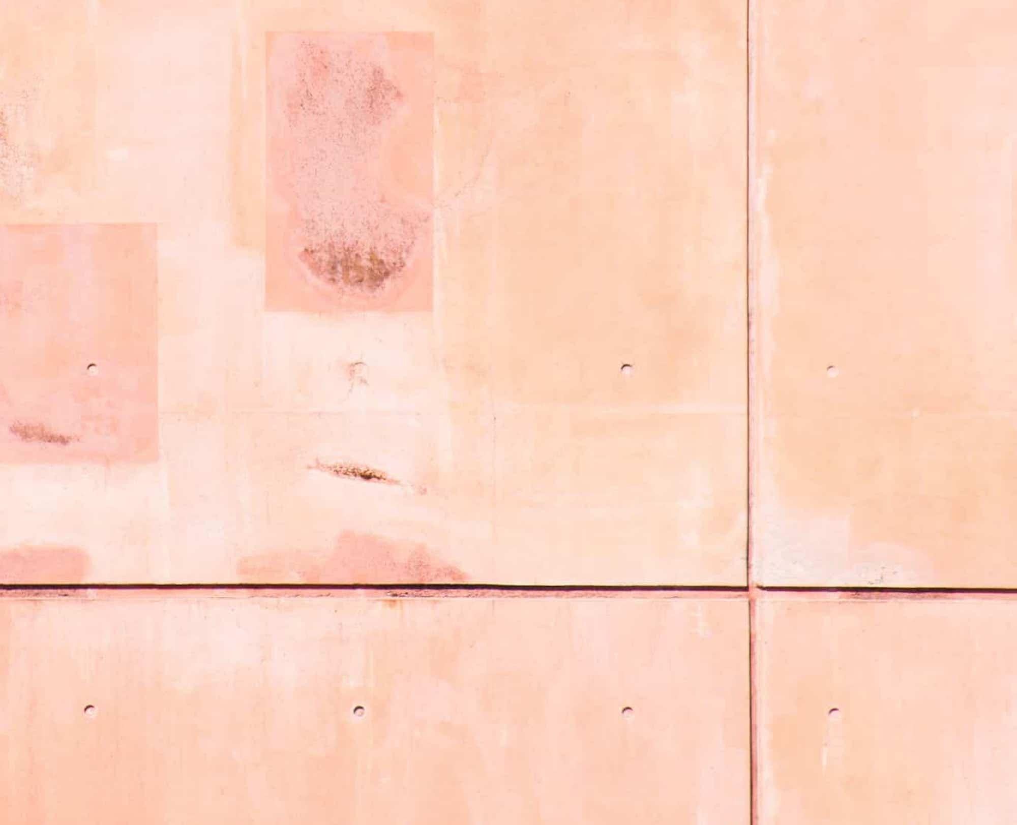 Sin título XII de Matthieu Venot - Fotografía abstracta, arquitectura, pared rosa en venta 4