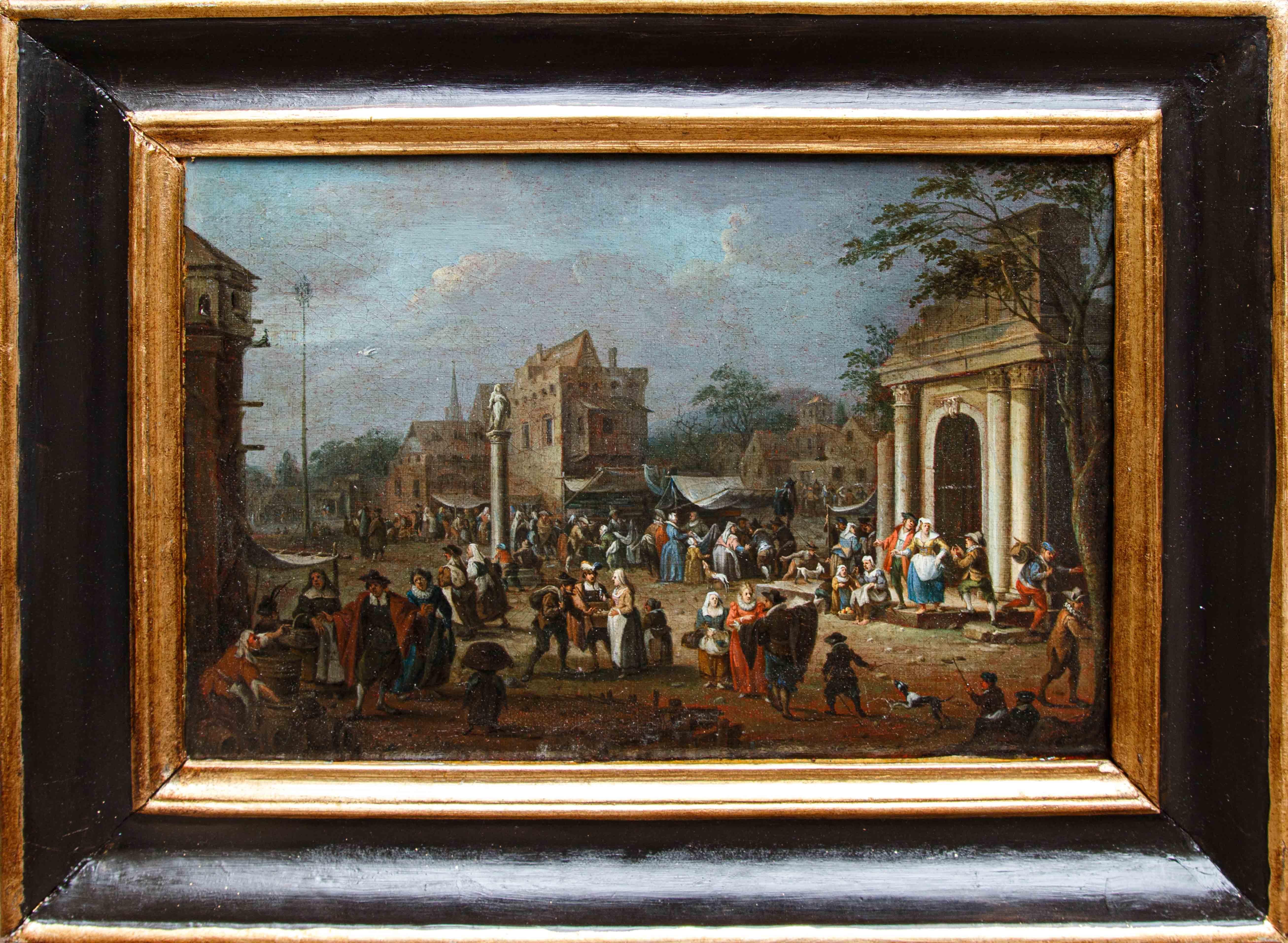 Par Matthijs Schoevaerdts, scène de genre en vente 12