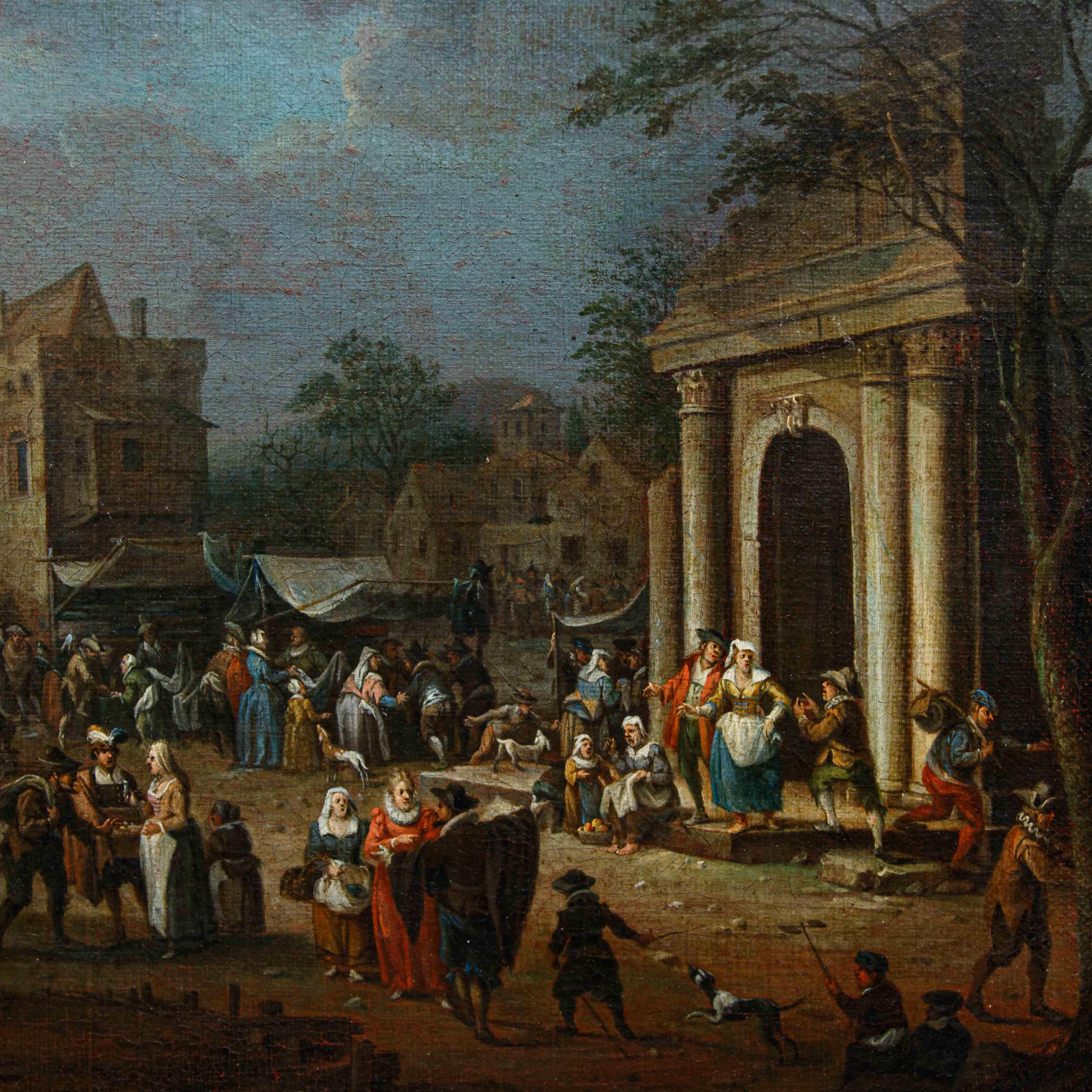 Par Matthijs Schoevaerdts, scène de genre en vente 5