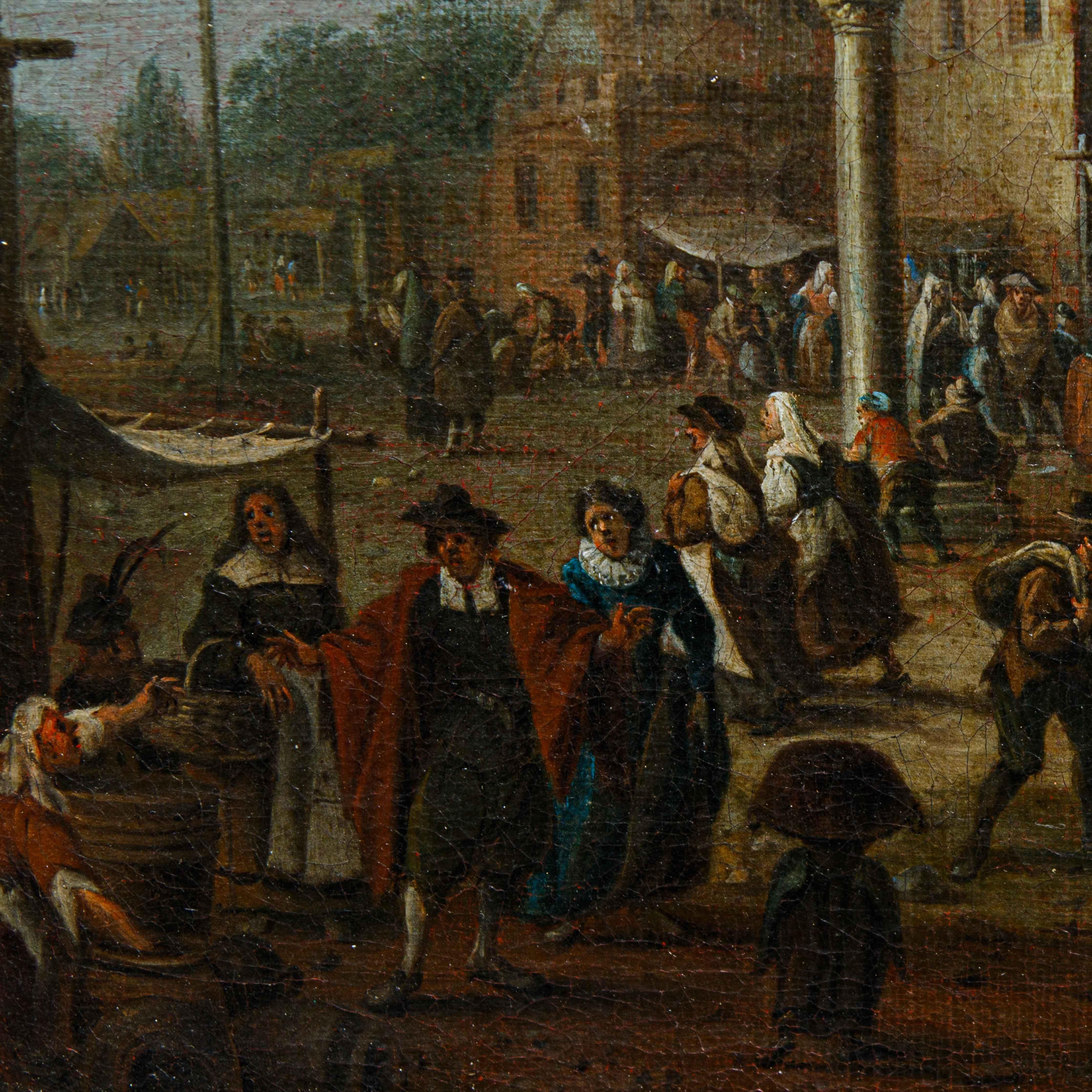 Par Matthijs Schoevaerdts, scène de genre en vente 6