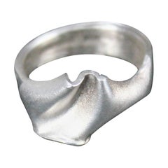Matti Hyvärinen Turku Finland 1960s Sterling Silver Ring