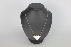 Matti J Hyvarinen a Set of Necklace, Earrings and a Brooch, Sterling, Finland