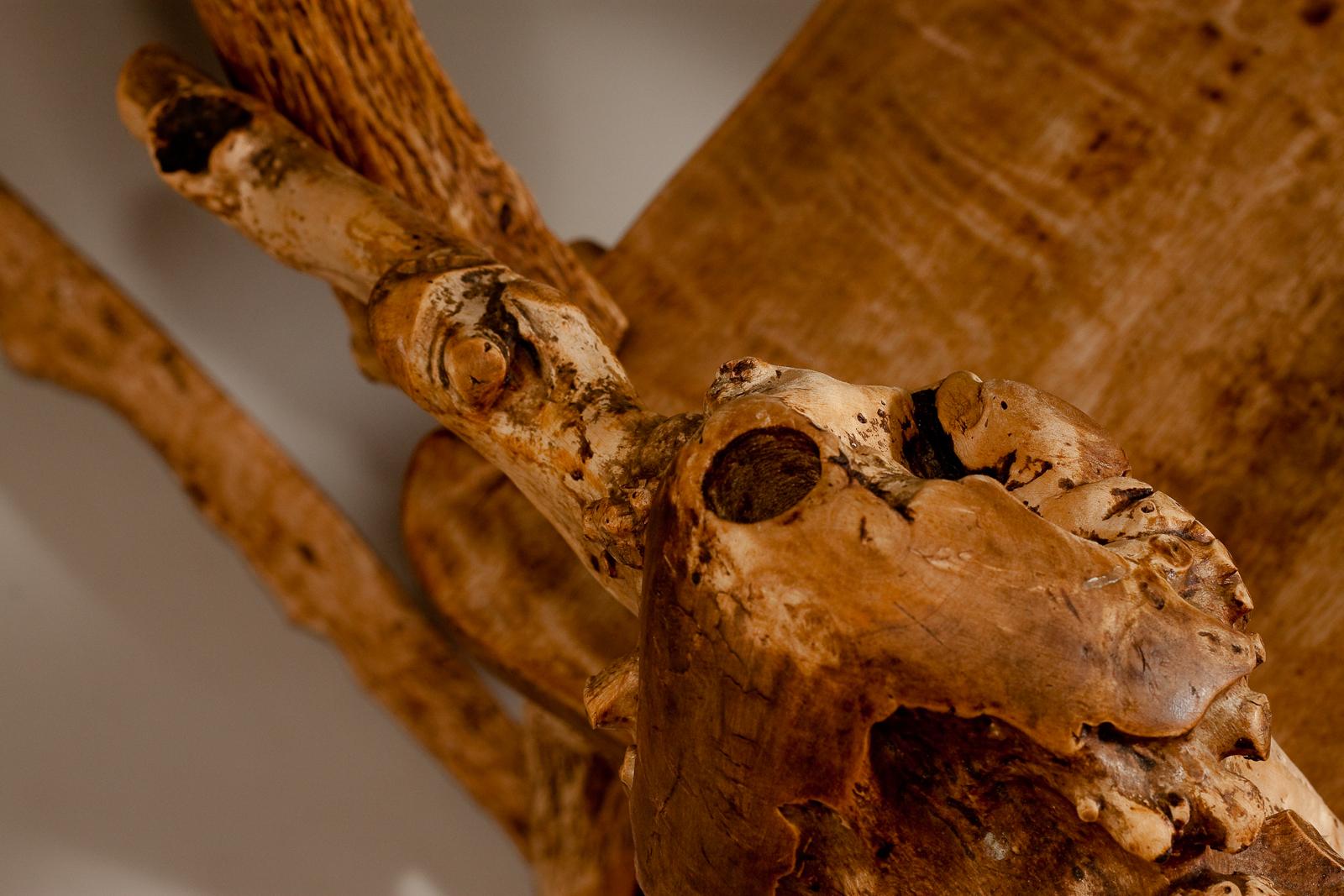 Matti Savijärvi, sedia a dondolo con radice d'albero unica del 1920 in vendita 3