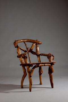 Matti Savijärvi, Finnish 1920's unique root chair