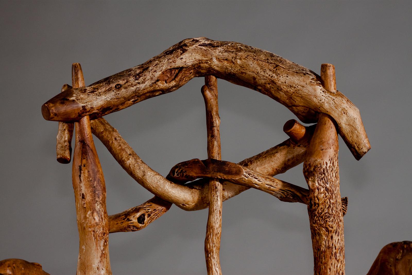 Matti Savijärvi, Finnish 1920's unique root chair For Sale 3