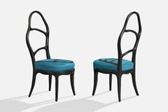 Mattia Bonetti, Side Chairs, Aluminum, Hide, Italy, 2009