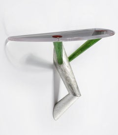 Mattia Bonetti Tavolo consolle da camera da letto unico "Jelly" circa 2009