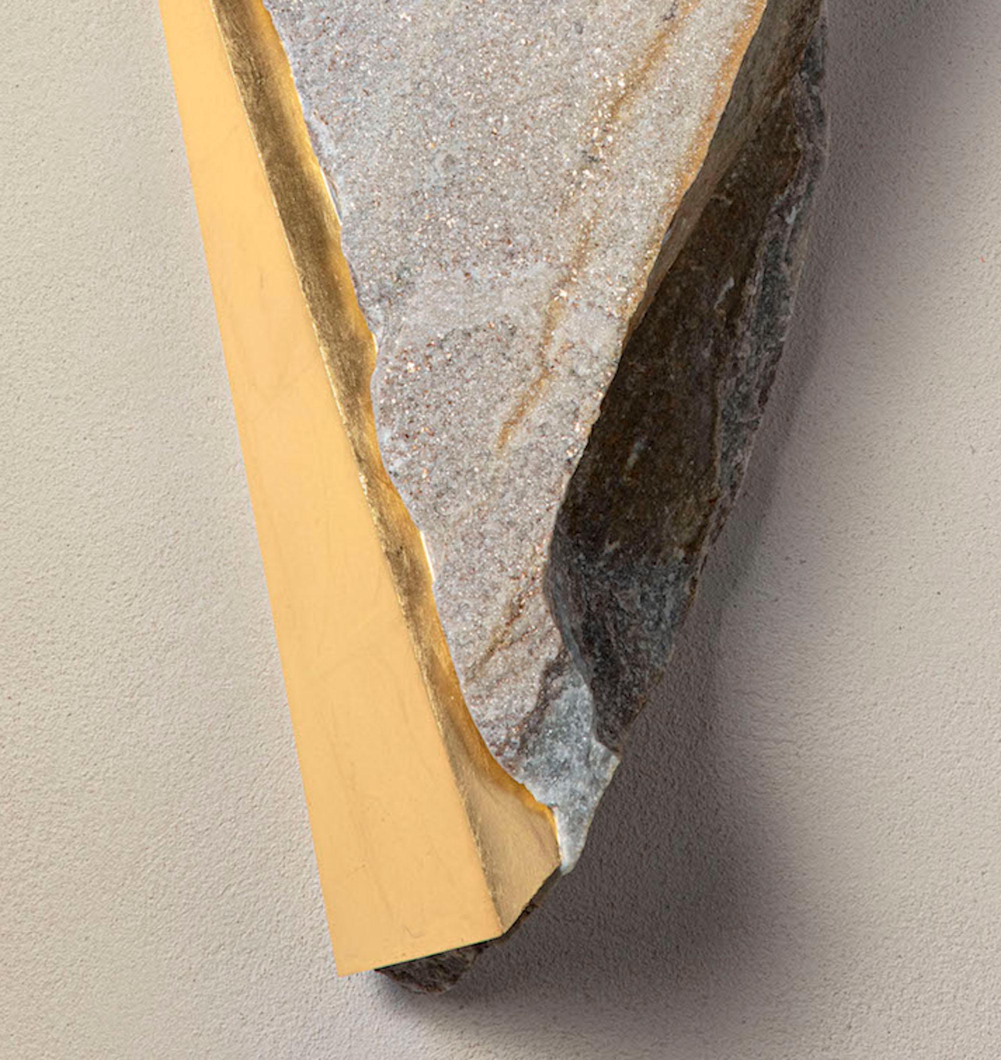 Sculpture murale Sezione Aurea 2024-001 de Mattia Bosco en vente 3