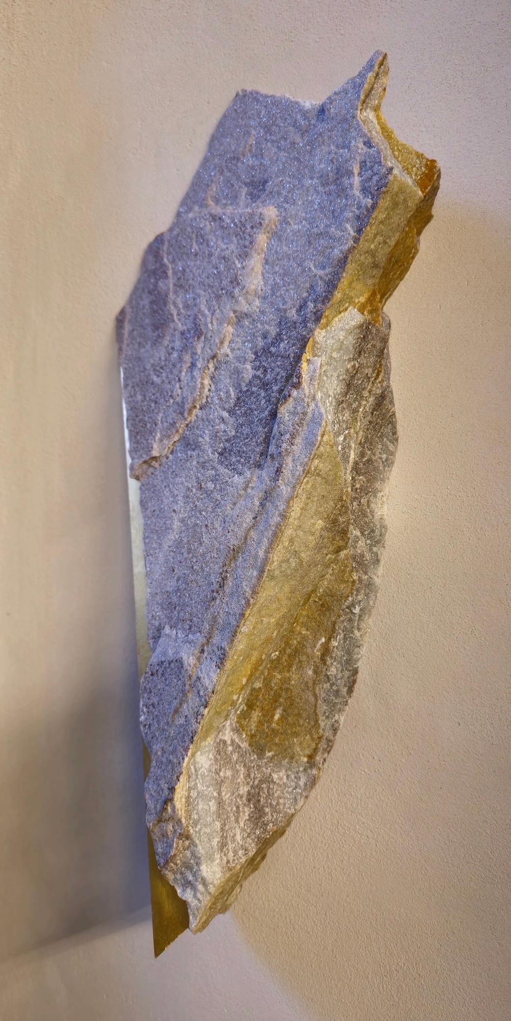 Sculpture murale Sezione Aurea 2024-001 de Mattia Bosco en vente 5