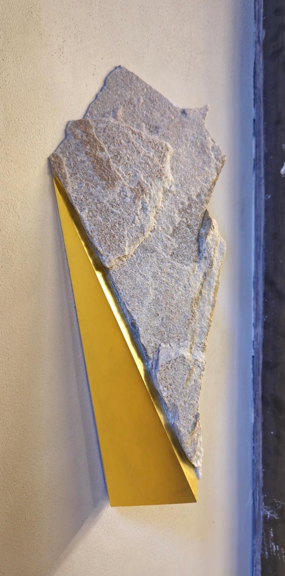 Sculpture murale Sezione Aurea 2024-001 de Mattia Bosco en vente 6