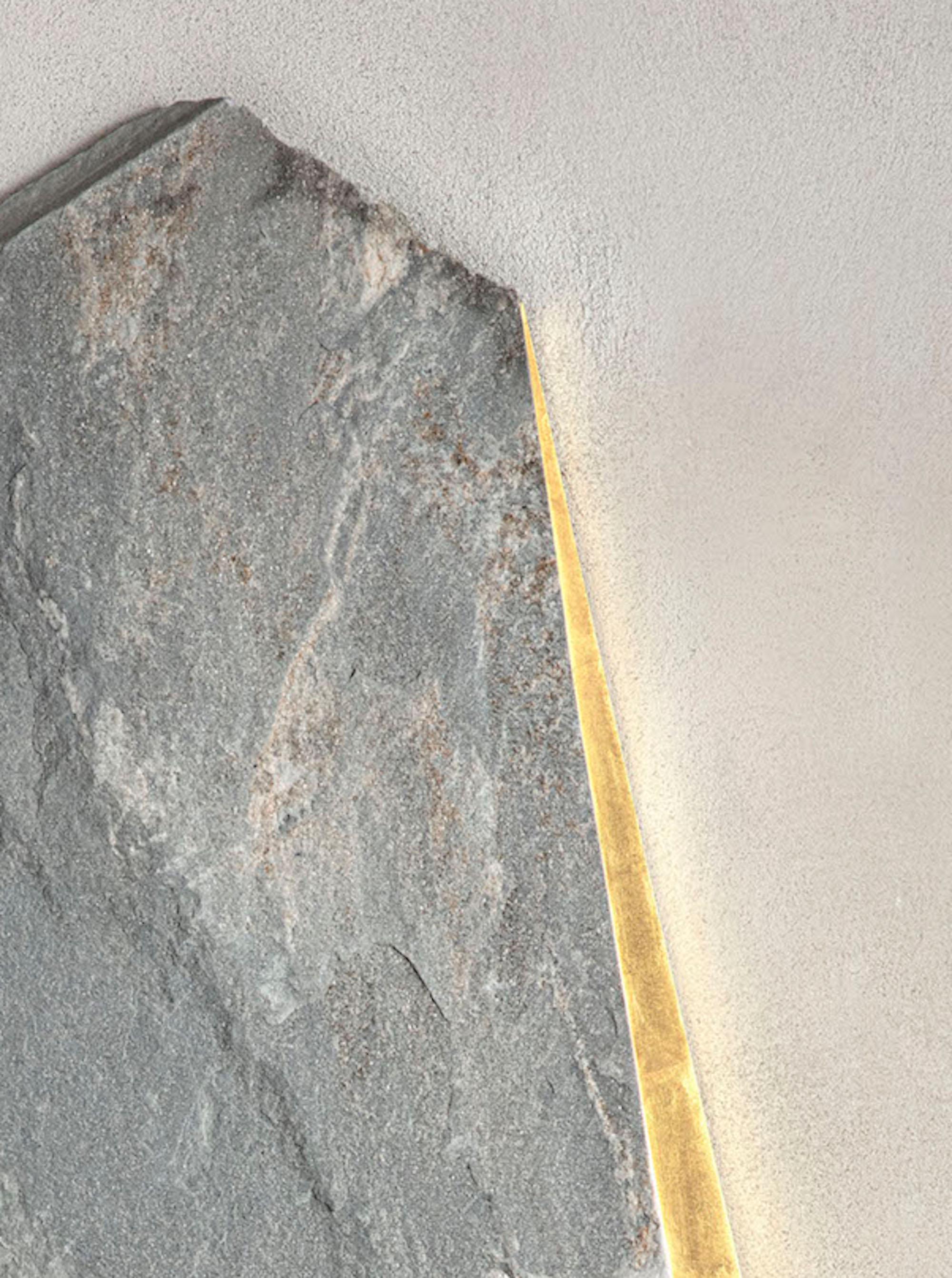 Sculpture murale Sezione Aurea 2024-017 de Mattia Bosco en vente 1