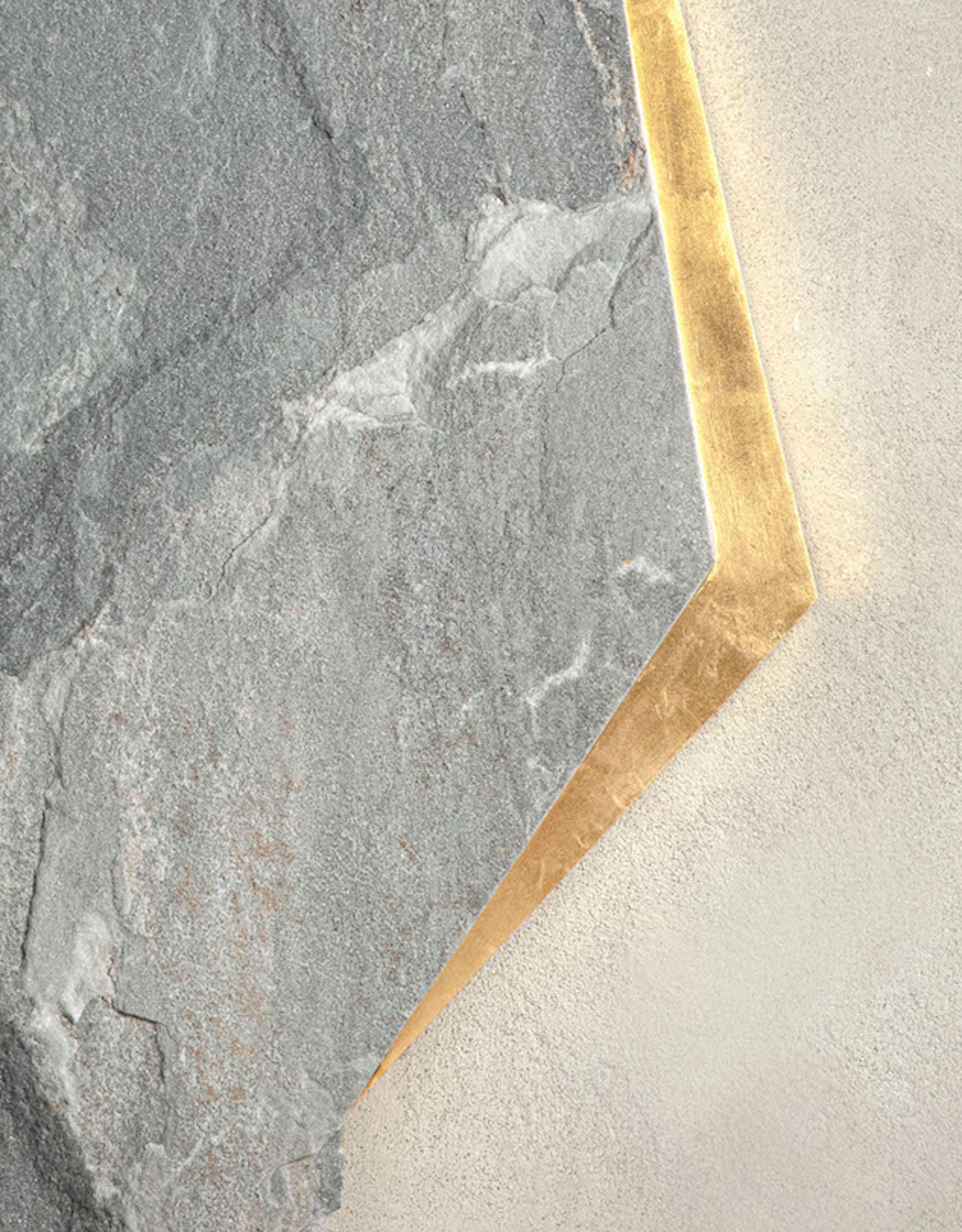 Sculpture murale Sezione Aurea 2024-017 de Mattia Bosco en vente 3