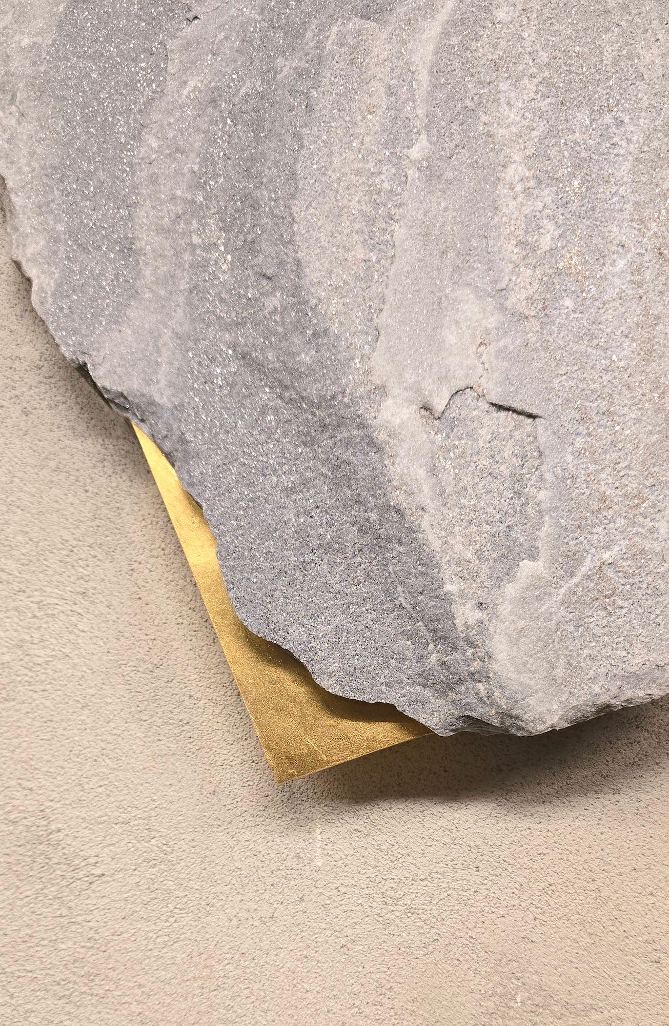 Sculpture murale Sezione Aurea 2024-017 de Mattia Bosco en vente 6